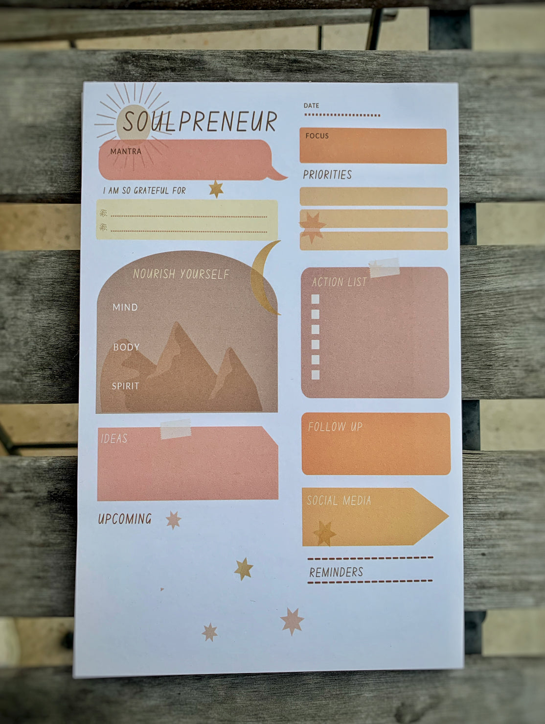 Soulpreneur Daily Notepad (Wholesale)