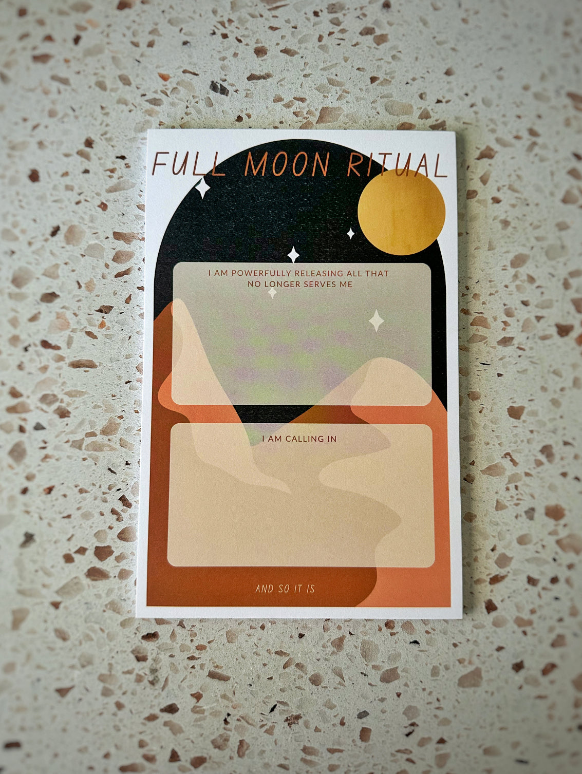 Full Moon Ritual Notepad (Wholesale)